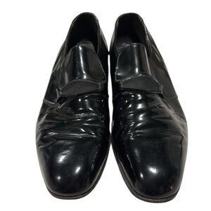 Florsheim - designer collection - Men's Black Patent Formal Shoes.  Size 10.5